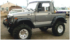 Bushwacker 60902-07 Pocket Style Fender Flares, 4pc