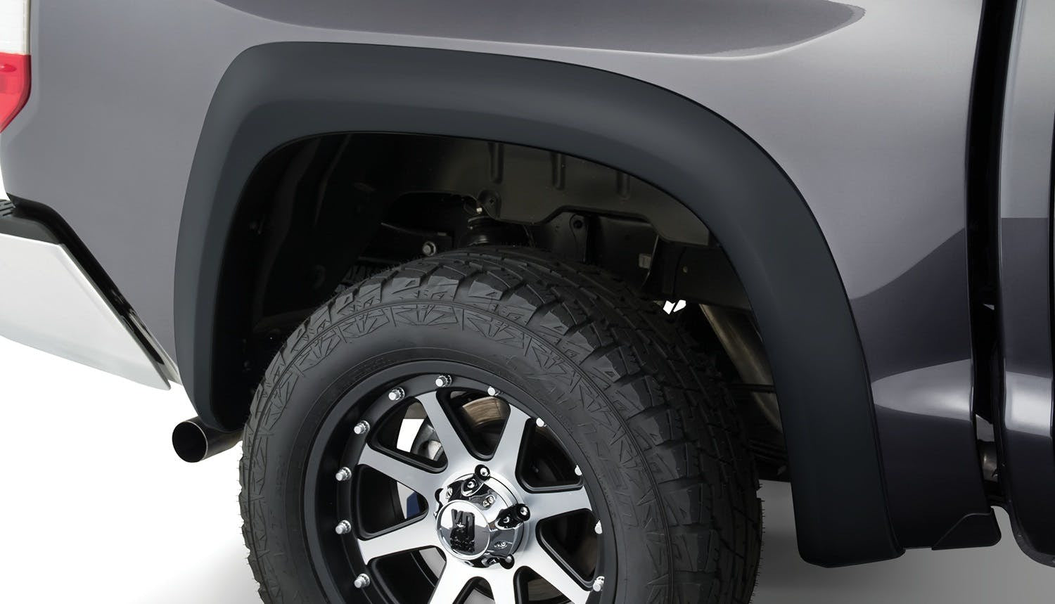 Bushwacker 70002-02 Extend-A-Fender Style Fender Flares, 2pc