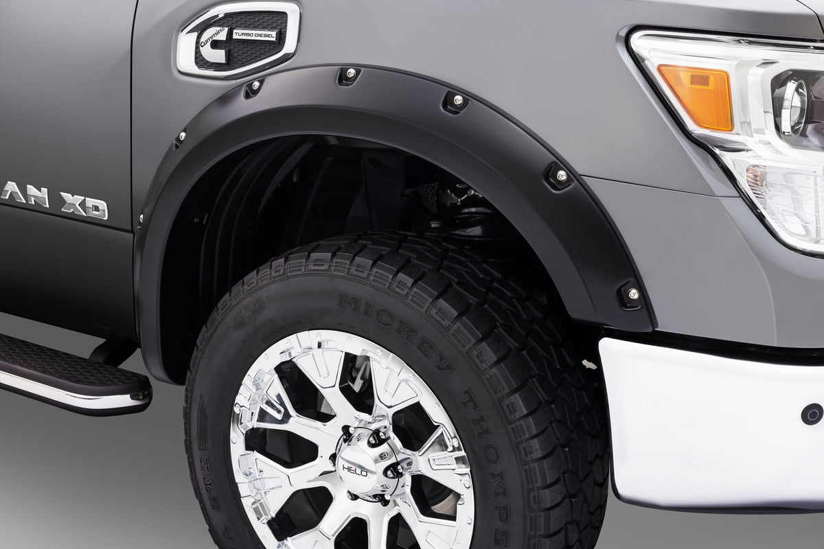 DISCONTINUED - Bushwacker 70907-02 Pocket Style Fender Flares, 4pc