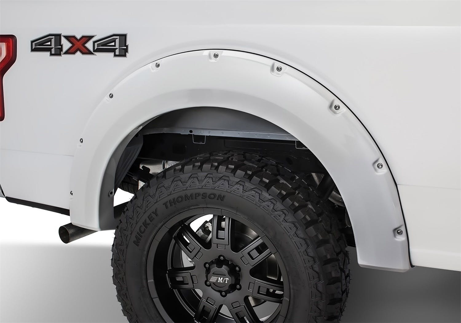 Bushwacker 20942-12 Pocket Style Fender Flares, 4pc Color