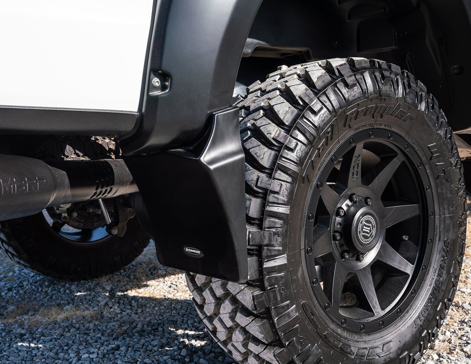 Bushwacker MUD-50054 Mud Flaps for Pocket Flares