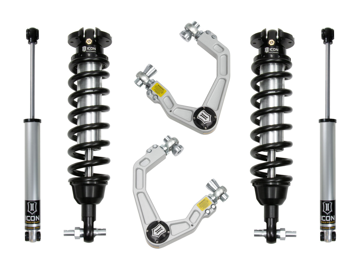 ICON Vehicle Dynamics K93202A 0-3.5 inch Stage 2 Suspension System W Billet UCA Al Knuckle
