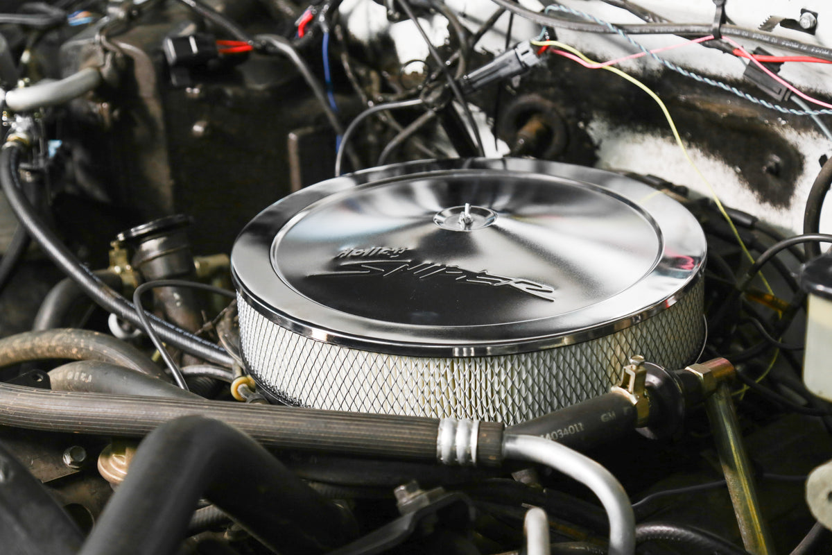 Holley 120-530 HOLLEY SNIPER EFI AIR CLNR 14X3 CHROME