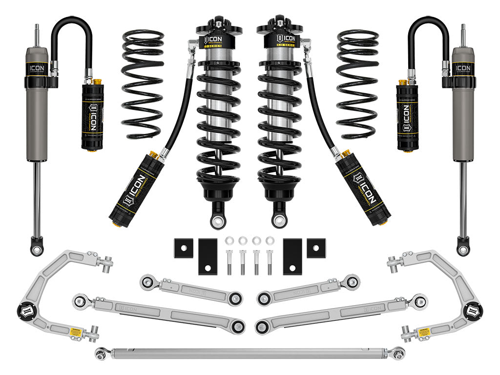ICON Vehicle Dynamics K53251 3-4.25 inch Stage 1 3.0 Suspension System Billet