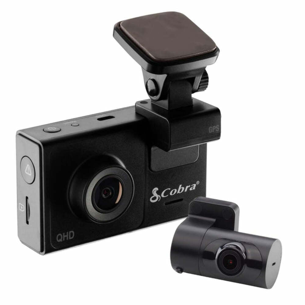 COBRA Dual-View Smart Dash Cam SC200D