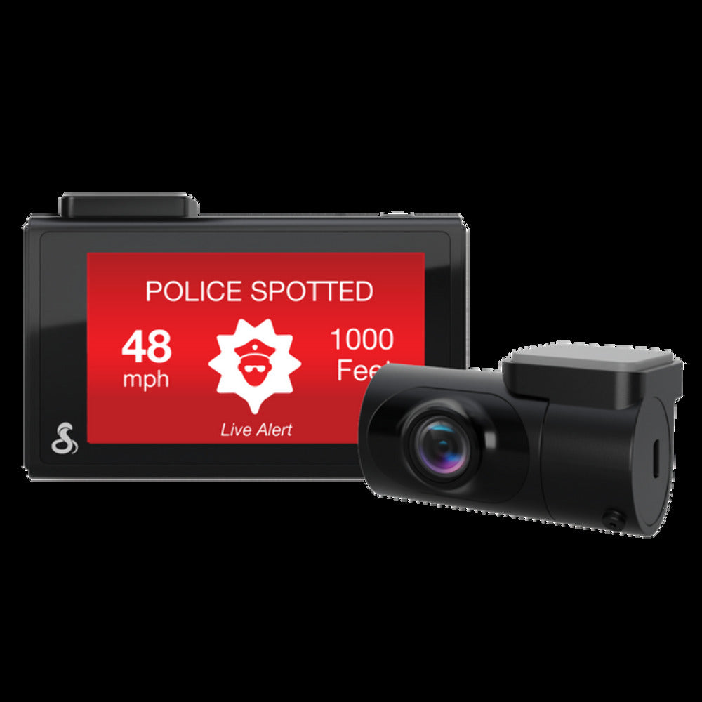 COBRA Dual-View Smart Dash Cam SC200D