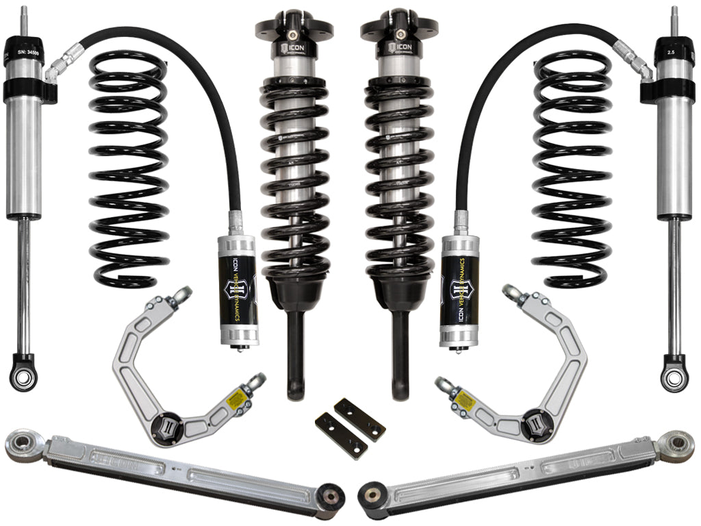 ICON Vehicle Dynamics K53054 0-3.5 Stage 4 Suspension System with Billet Upper Control Arm