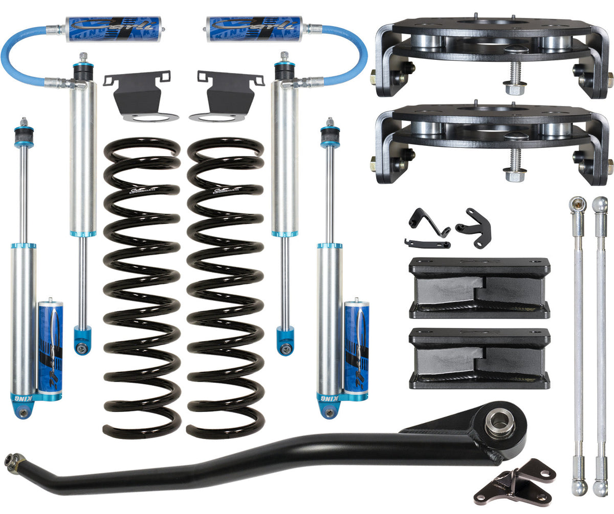 Carli Suspension CS-DPT25-LVL-1419-D-AR 2.5 inch Lift Leveling Pintop System