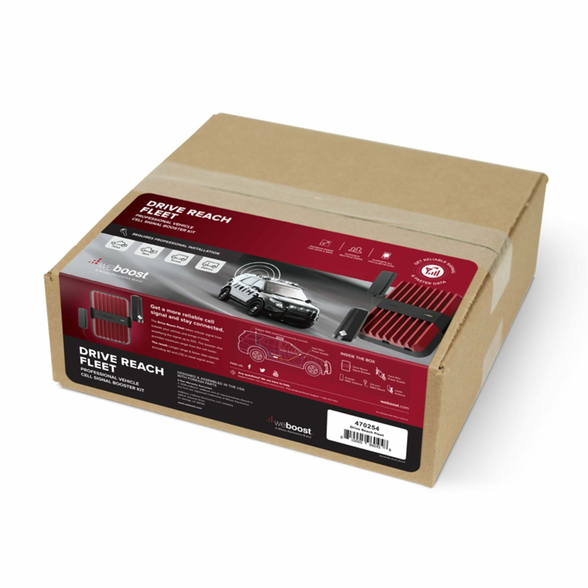WeBoost Drive Reach Fleet (2019) Wireless In-Vehicle Signal Booster
