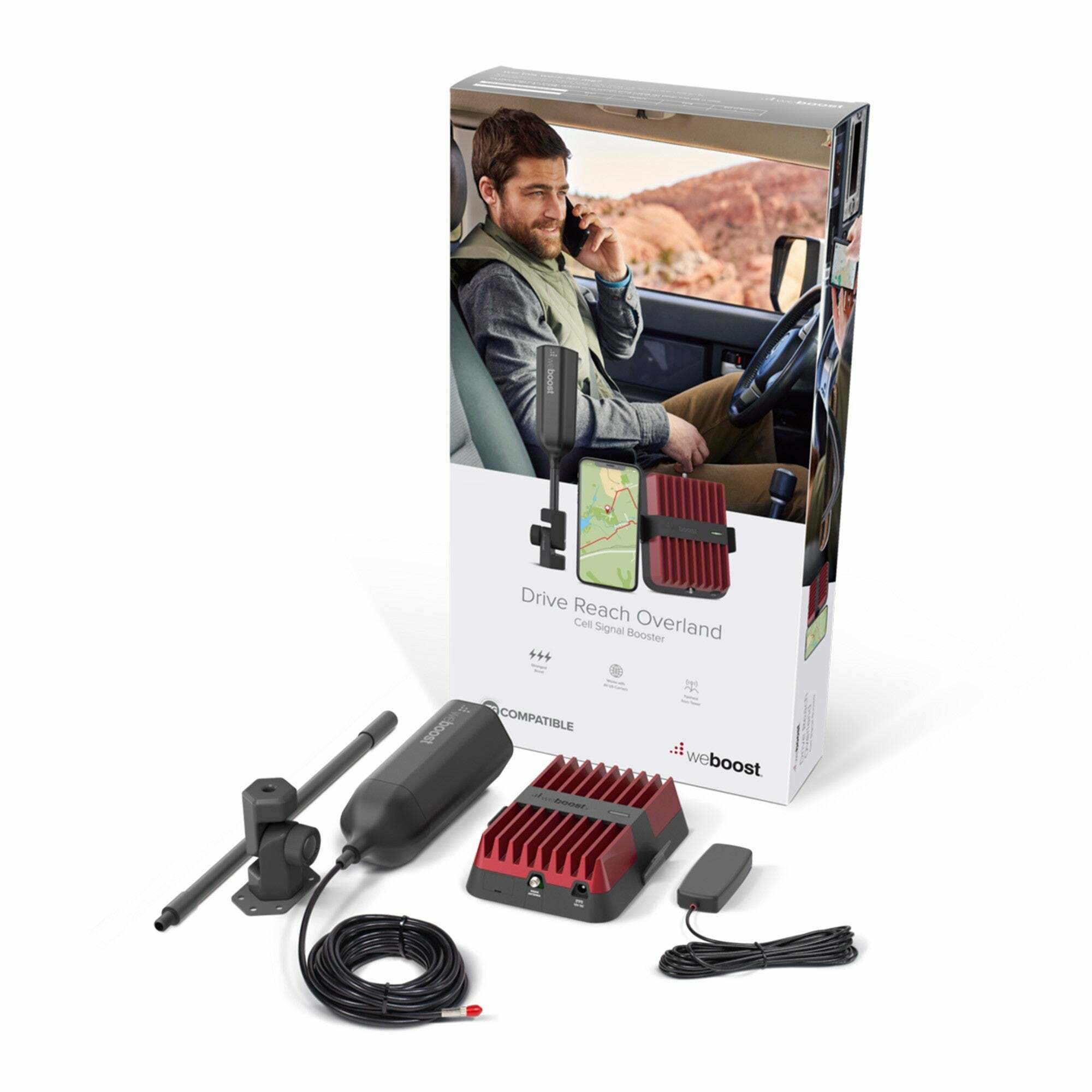 WeBoost Drive Reach Overland In-Vehicle Signal Booster Kit