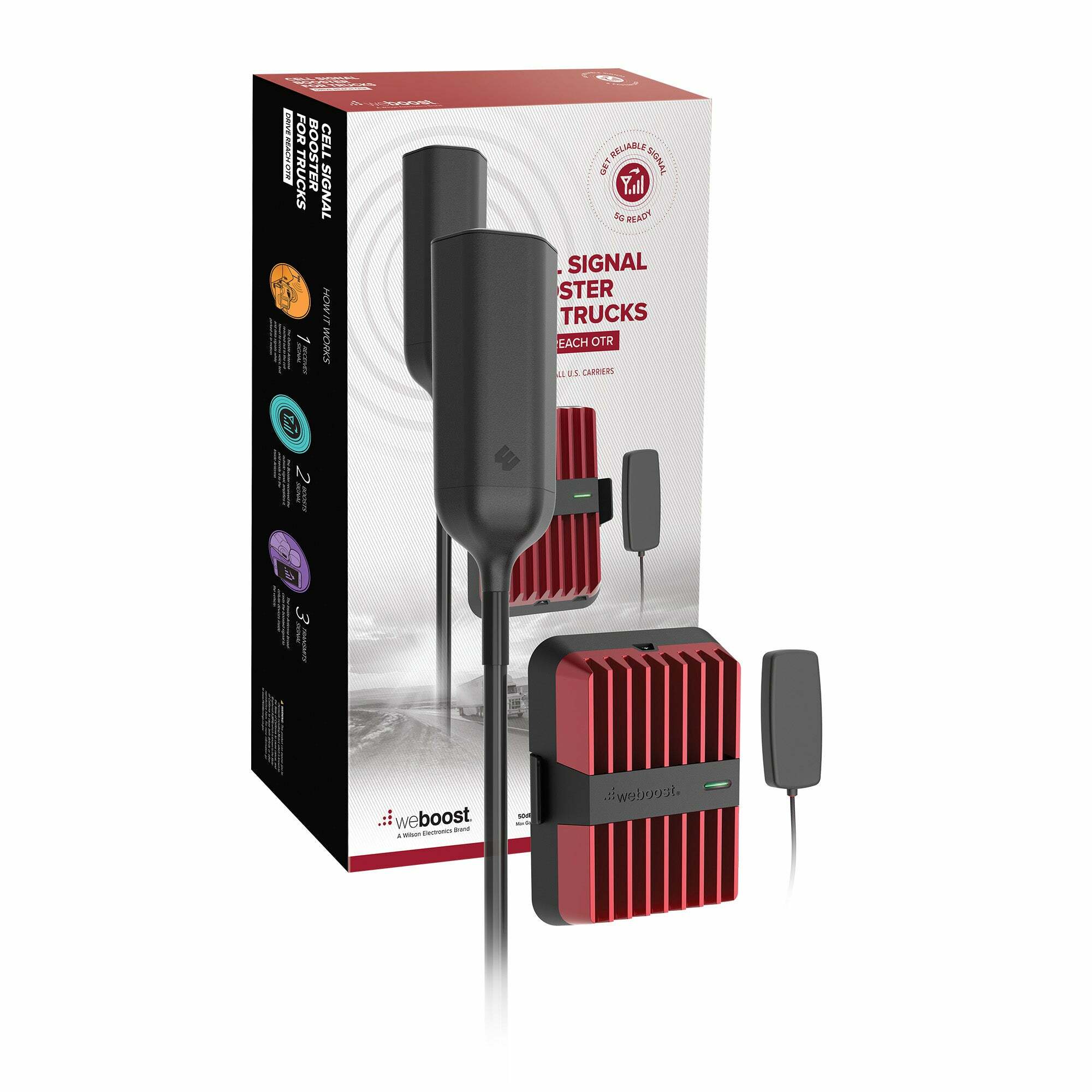 WeBoost Drive Reach OTR In-Vehicle Signal Booster Kit