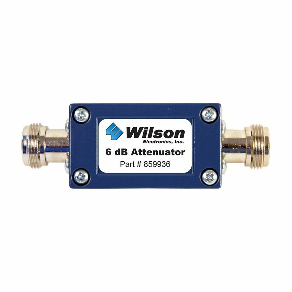 Wilson 6 db attenuator with N female connectors