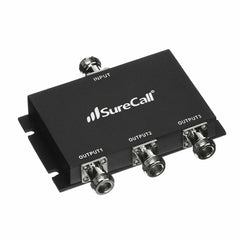 SureCall Ultra-Wideband 3-Way Splitter 3G, 4G,5G, 617-2700 MHz  - 50 Ohm - N-Female