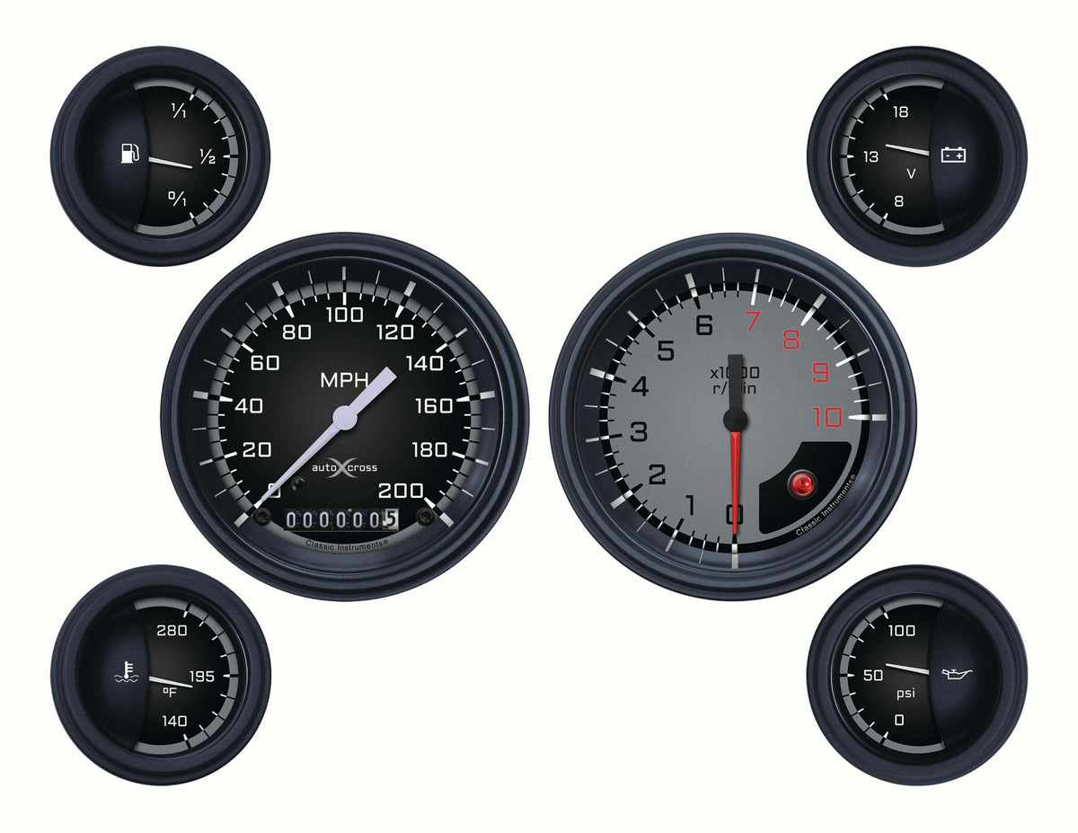 Classic Instruments Gauge Set AX01GBLF