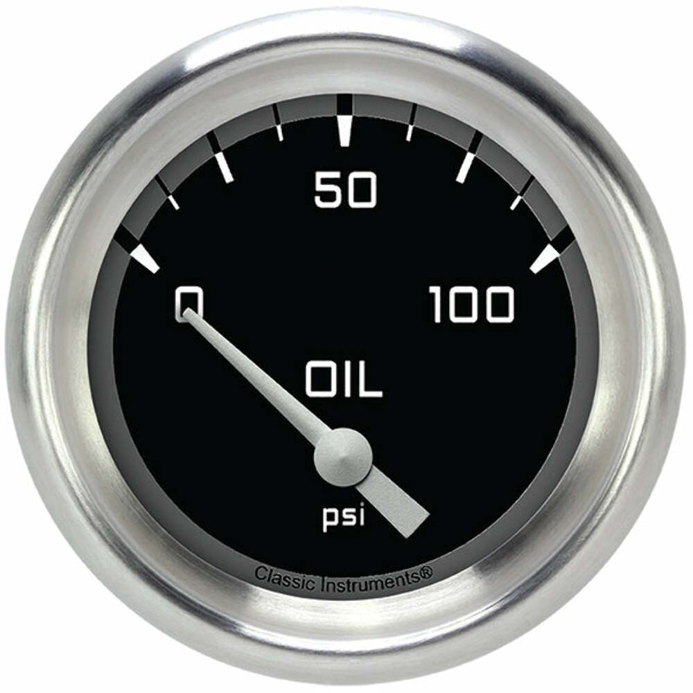 Classic Instruments Engine Oil Pressure Gauge AX281GAPF