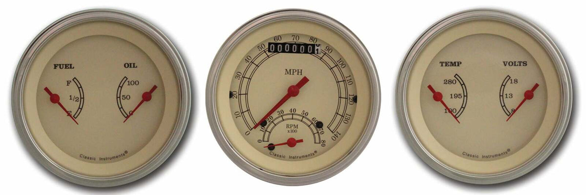 Classic Instruments Gauge Set VT34SLF