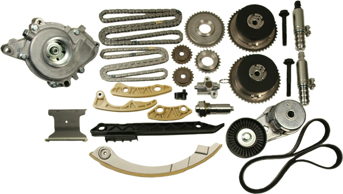 Cloyes 9-4201SB1K6 Engine Timing Chain Kit with VVT, Water Pump and Accy Belt Drive