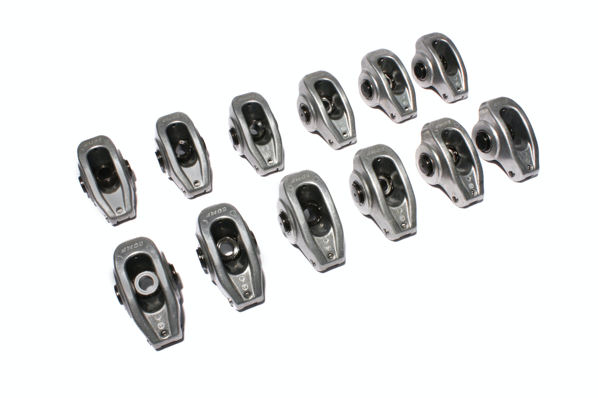 Competition Cams 17001-12 High Energy Die Cast Aluminum Roller Rocker Arm Set