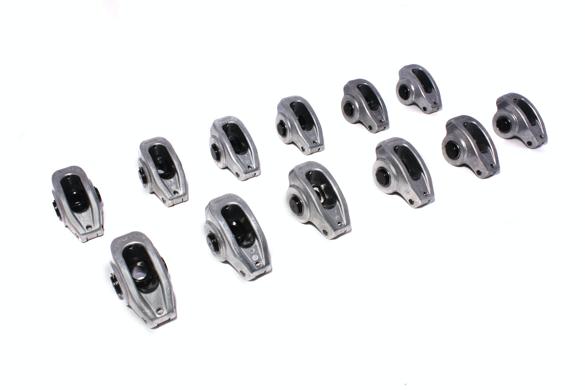 Competition Cams 17004-12 High Energy Die Cast Aluminum Roller Rocker Arm Set