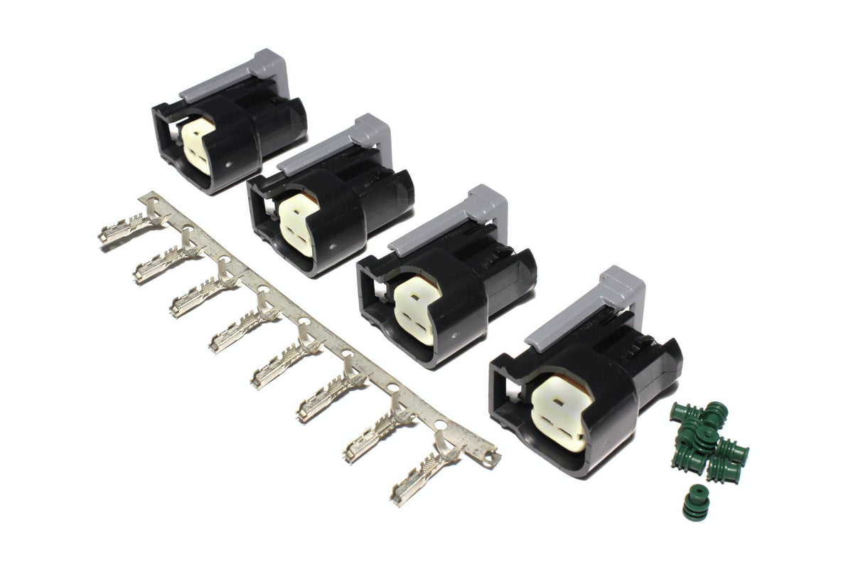 FAST - Fuel Air Spark Technology 170600-4 USCAR/EV6 Fuel Injector Connector (4 Pack)
