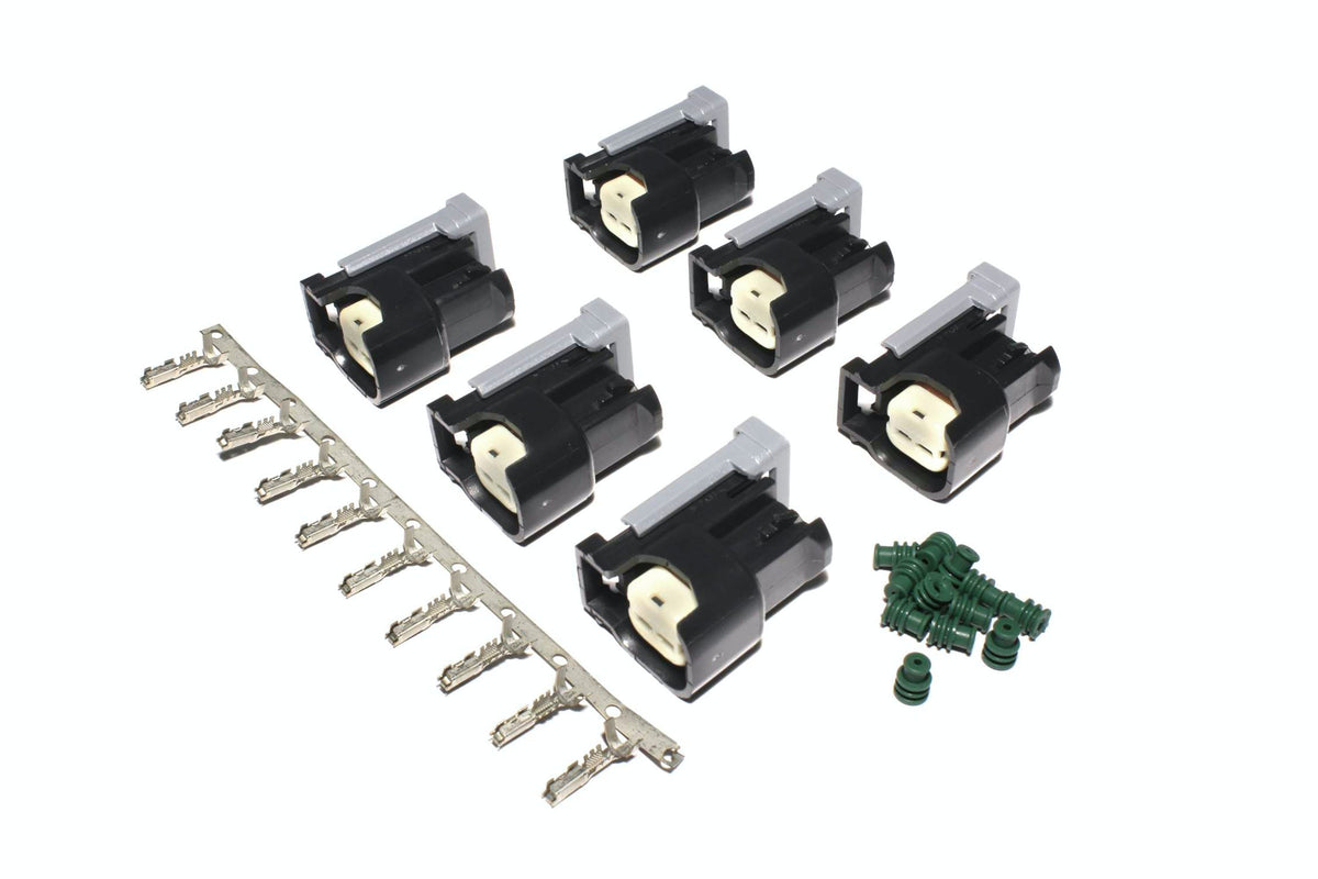 FAST - Fuel Air Spark Technology 170600-6 USCAR/EV6 Fuel Injector Connector (6 Pack)