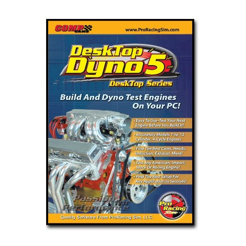 Competition Cams 186011 ProRacing Sim DeskTop Dyno5 Software