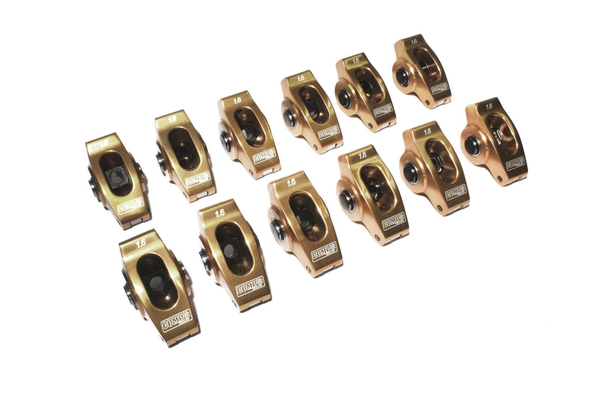 Competition Cams 19005-12 Ultra-Gold Aluminum Rocker Arm Set