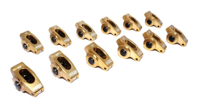 Competition Cams 19012-12 Ultra-Gold Break-In Aluminum Rocker Arm Set