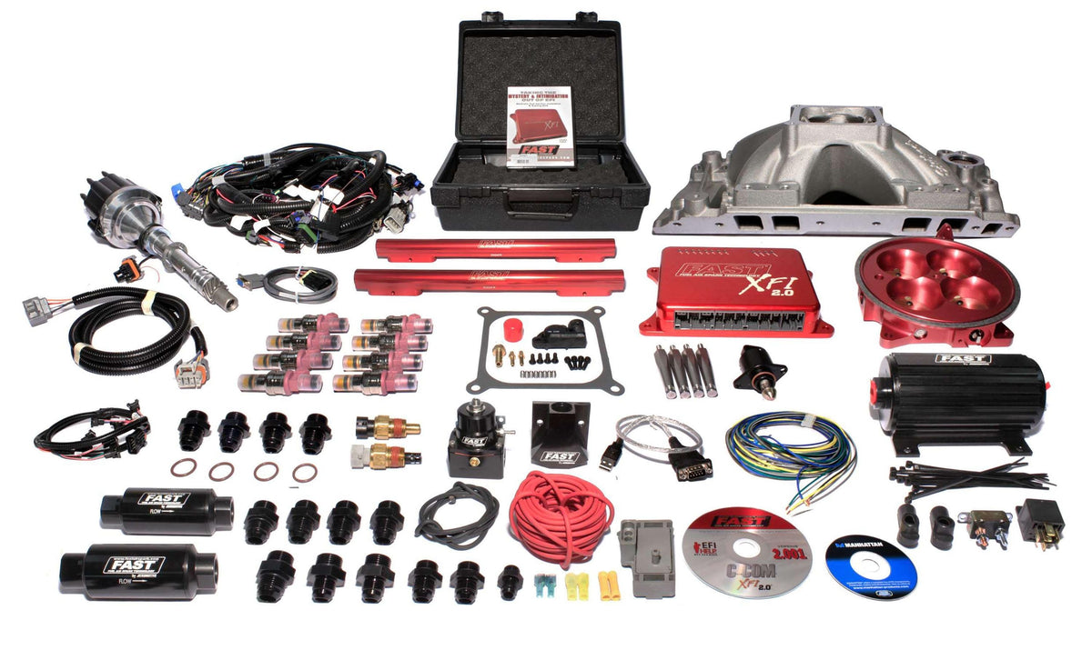 FAST - Fuel Air Spark Technology 3011572-10 XFI Tall Deck BBC Kit with 1000 HP Pump
