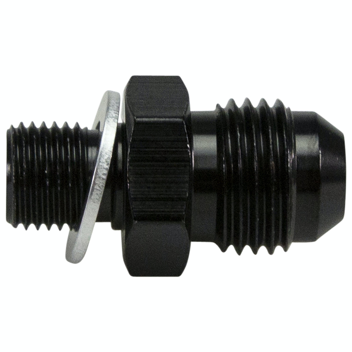 FAST - Fuel Air Spark Technology 30250 Fitting, #6 Male X 10Mm X 1.0 Thread Blk