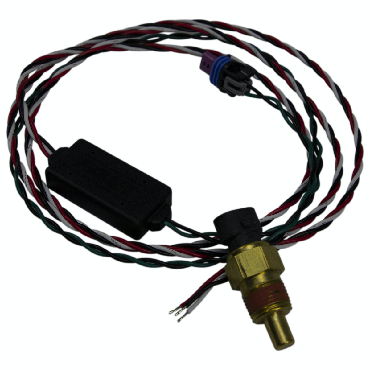 FAST - Fuel Air Spark Technology 307038 Fluid Digital Temperature Sensor w/ 12 Volt to 5 Volt Output Converter Kit