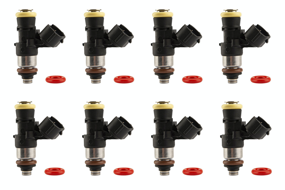 FAST - Fuel Air Spark Technology 32107-8 Precision-Flow LS3/LS7 Profile 242 Lb/Hr HighImpedance Injectors - Set of 8
