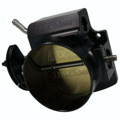 FAST - Fuel Air Spark Technology 54106 Black Big Mouth Billet 102mm Big Mouth Throttle Body for GM LS w/o Sensors