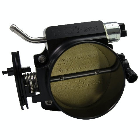 FAST - Fuel Air Spark Technology 54107 Black Big Mouth Billet 102mm Big Mouth Throttle Body for GM LS w/ TPS and IAC