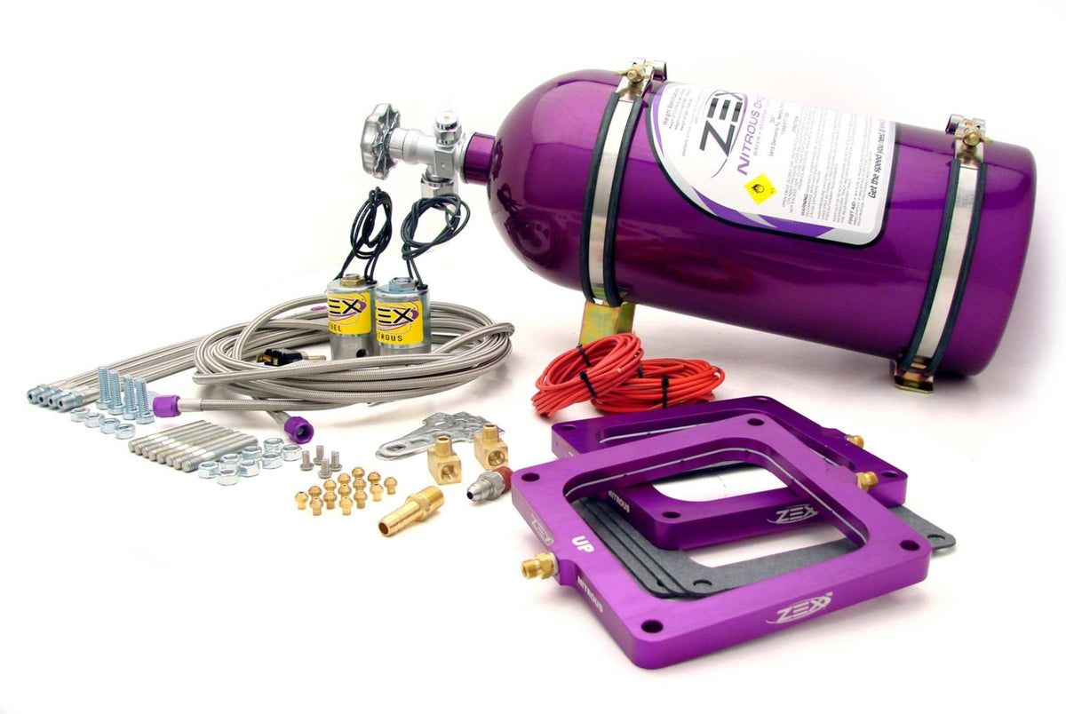 Zex 82190 Dual Perimeter Plate; Nitrous System Kit