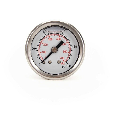 Zex 82349 Liquid Filled Fuel Pressure Gauge
