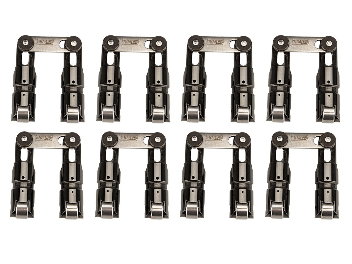 Competition Cams 99904D-16 Race XD DLC Coated Bushed Solid Roller Lifters for .904 inch Chevrolet Small Block