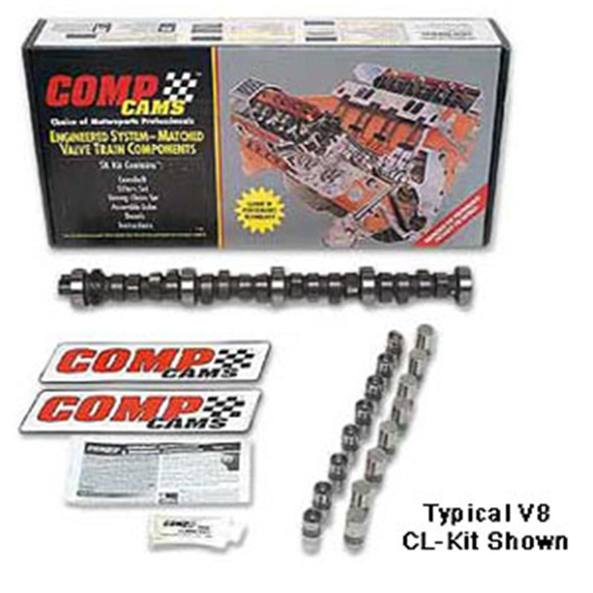 Competition Cams CL18-430-8 MAGNUM 224/224 HYDRAULIC ROLLER CAM AND LIFTER KIT FOR CHEVROLET 262/4.3L