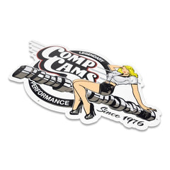 Competition Cams Legendary Performance Embossed Tin Garage Sign COMP5-1038
