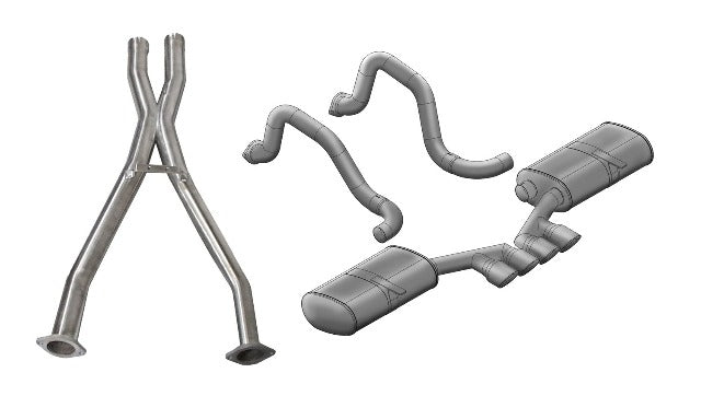 Corsa Performance 14139CB Sport Cat-Back Exhaust System
