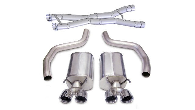 Corsa Performance 14164CB3 Sport Cat-Back Exhaust System
