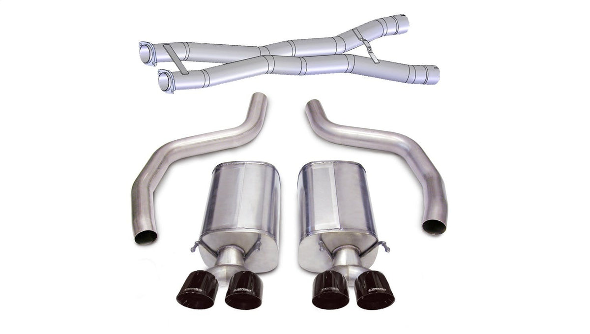 Corsa Performance 14164CB3BLK Sport Cat-Back Exhaust System