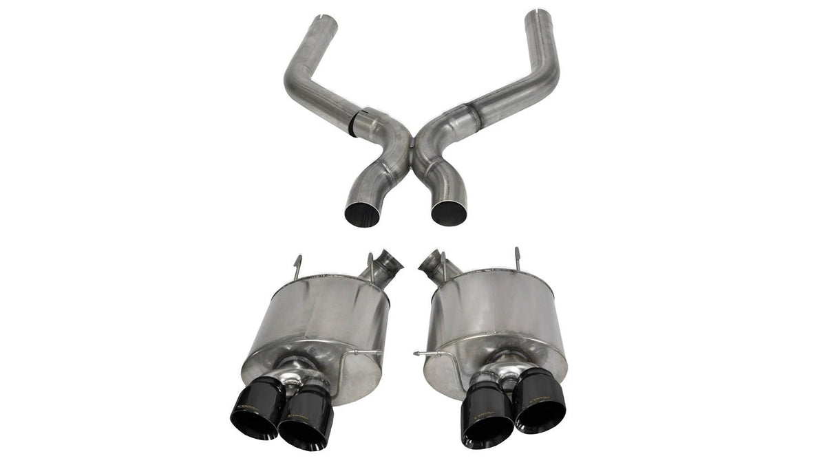 Corsa Performance 14323BLK Axle-Back+X-Pipe