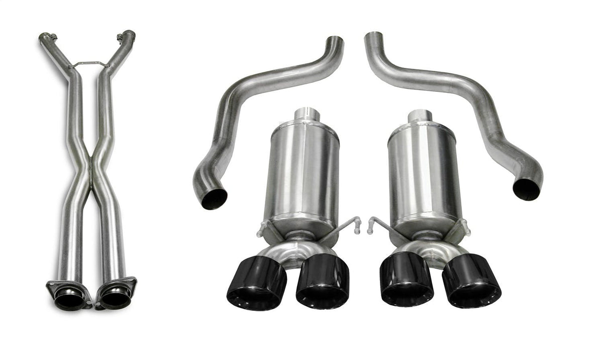 Corsa Performance 14469CB4BLK Xtreme Cat-Back Exhaust System