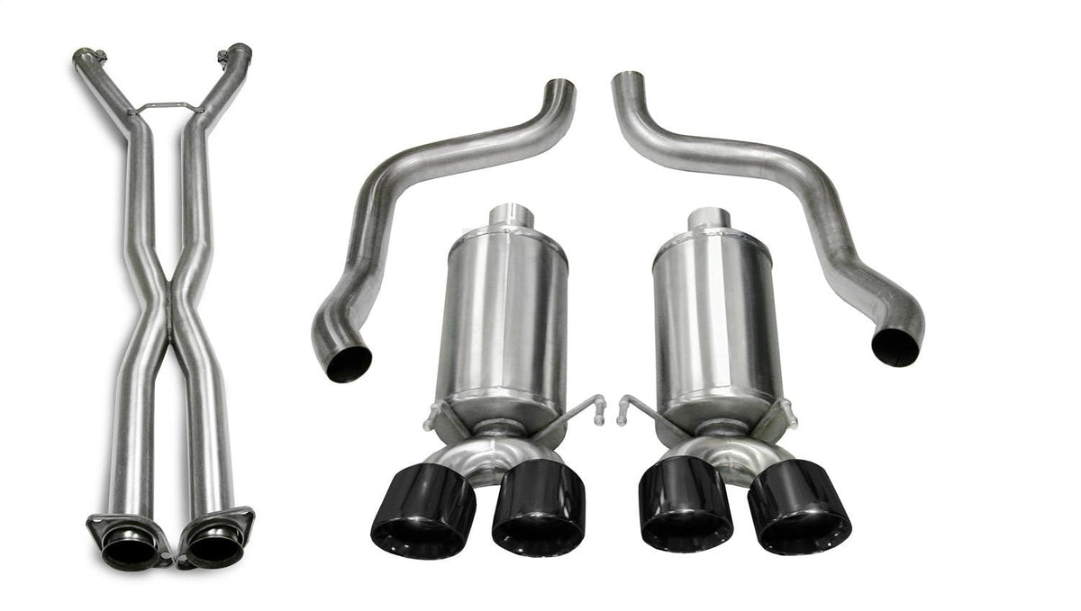 Corsa Performance 14469CB6BLK Xtreme Cat-Back Exhaust System