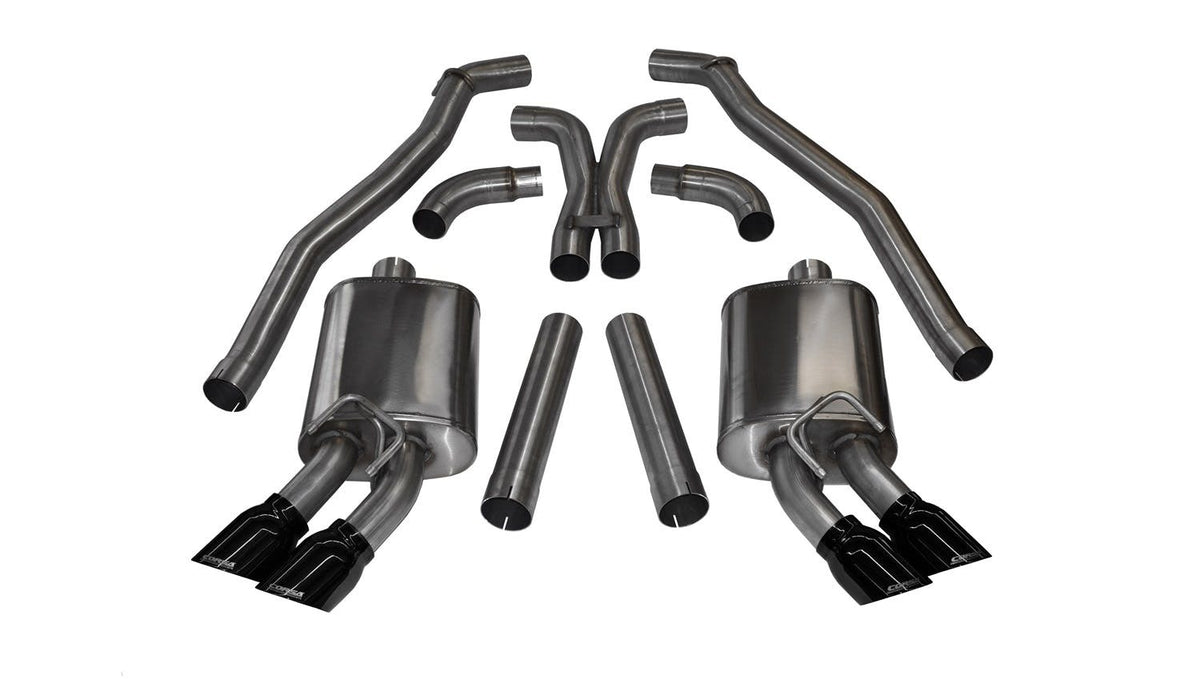 Corsa Performance 14971BLK Cat-Back+X-Pipe