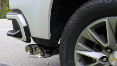 Corsa Performance 21030 3.0in. Cat-Back; Dual Rear Exit with Twin 4.0in. Polished Pro-Series Tips