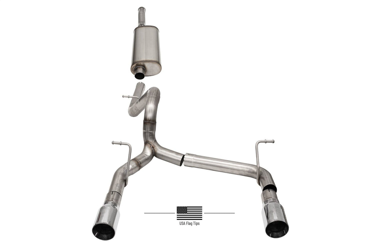 Corsa Performance 21124USA Sport Cat-Back Exhaust System