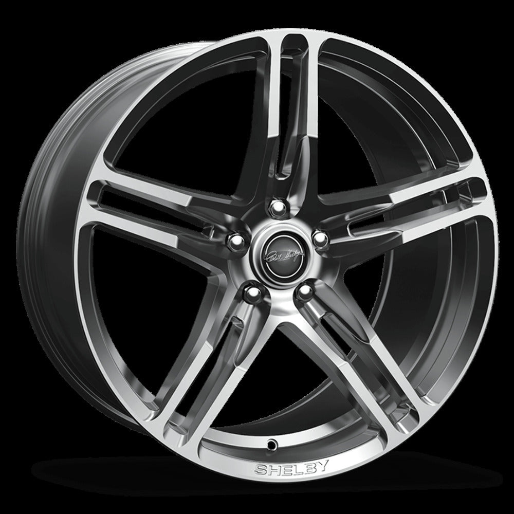 Carroll Shelby Wheels 05-21 Ford Mustang (2.3, 3.7, 4.0, 4.6, 5.0, 5.2, 5.4, 5.8) Wheel CS14-215455-CP