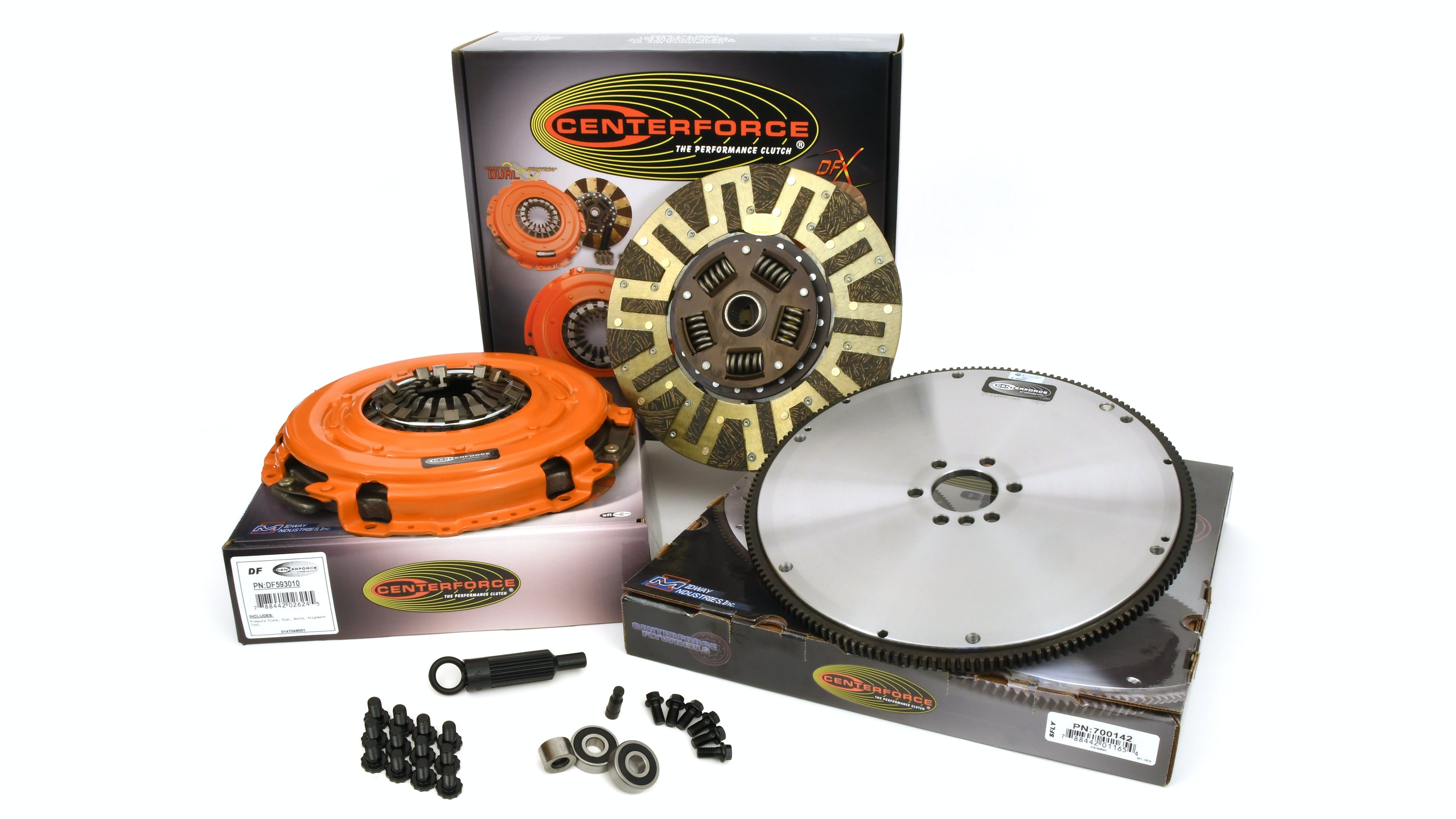 Centerforce KDF931042 Dual Friction(R), Clutch and Flywheel Kit Dual Friction ®, Clutch and Flywheel Kit